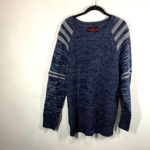 Yoki blue knit sweater size xl